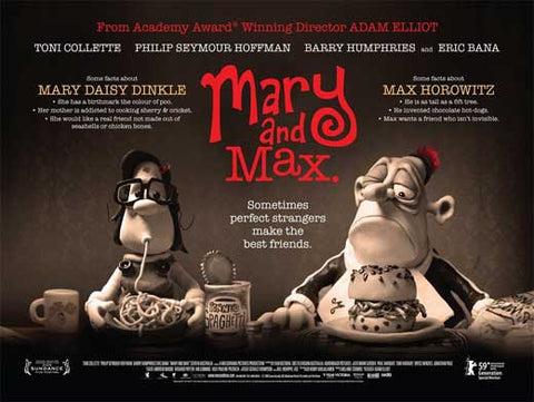 Mary and Max 11 x 17 Movie Poster - UK Style A