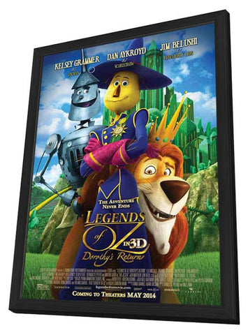 Legends of Oz: Dorothy's Return 11 x 17 Movie Poster - Style D - in Deluxe Aluminum Frame