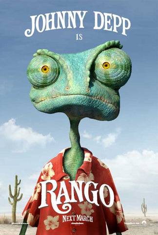 Rango 27 x 40 Movie Poster - Style B
