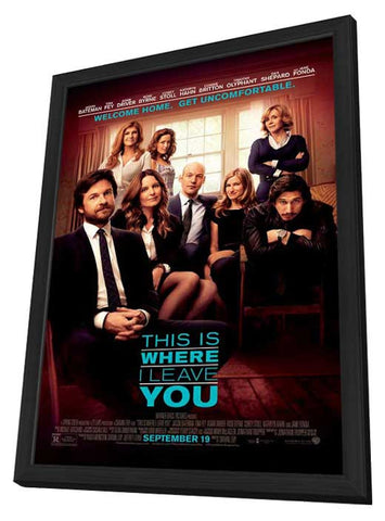This Is Where I Leave You 11 x 17 Movie Poster - Style A - in Deluxe Aluminum Frame
