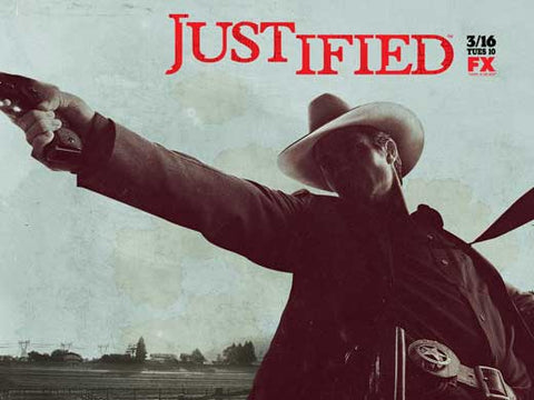 Justified 11 x 17 TV Poster - Style C