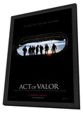 Act of Valor 11 x 17 Movie Poster - Style A - in Deluxe Aluminum Frame