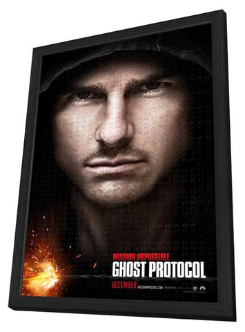 Mission: Impossible - Ghost Protocol 11 x 17 Movie Poster - Style B - in Deluxe Aluminum Frame