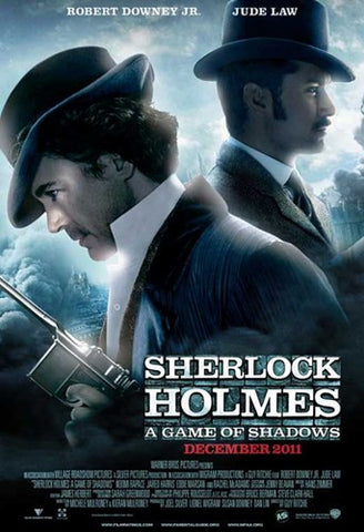 Sherlock Holmes A Game of Shadows Movie Poster Print