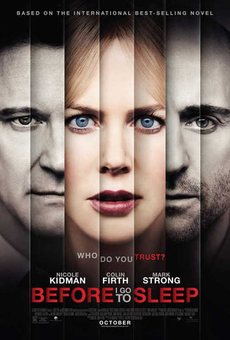 Before I Go to Sleep 27 x 40 Movie Poster - Style A