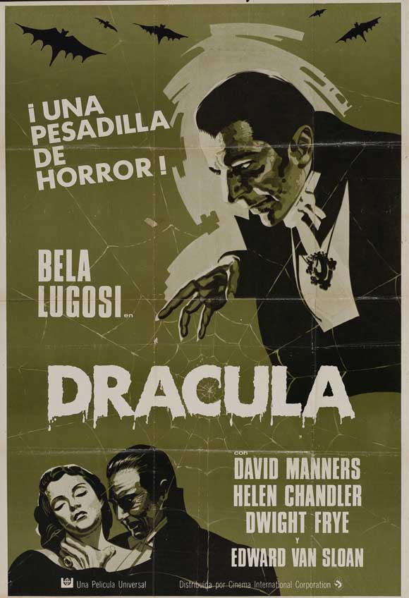 Dracula 27 x 40 Movie Poster - Spanish Style B