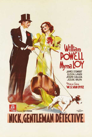 After the Thin Man 27 x 40 Movie Poster - German Style A