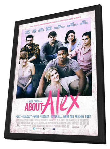 About Alex 11 x 17 Movie Poster - Style B - in Deluxe Aluminum Frame
