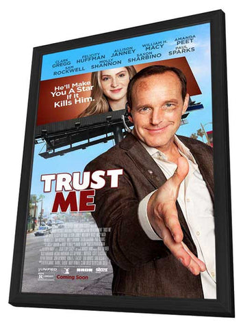 Trust Me 11 x 17 Movie Poster - Style A - in Deluxe Aluminum Frame