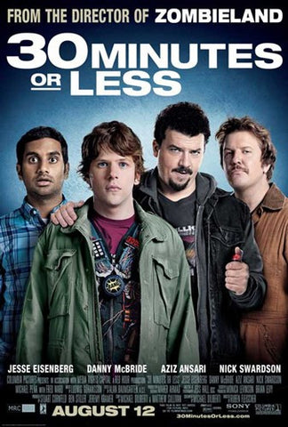 30 Minutes or Less Movie Poster Print