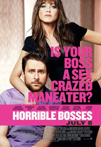 Horrible Bosses 27 x 40 Movie Poster - Style B