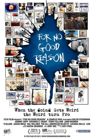 For No Good Reason 11 x 17 Movie Poster - Style B - in Deluxe Aluminum Frame