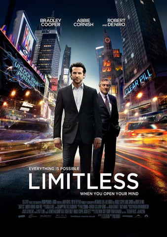 Limitless 27 x 40 Movie Poster - UK Style A