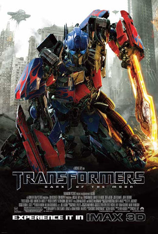 Transformers: Dark of the Moon 27 x 40 Movie Poster - Style D