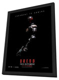 Dredd 24 x 36 Movie Poster - Style B - in Deluxe Aluminum Frame