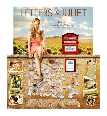 Letters to Juliet 27 x 40 Movie Poster - Style B