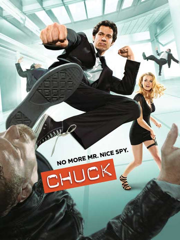 Chuck (TV) 27 x 40 TV Poster - Style E