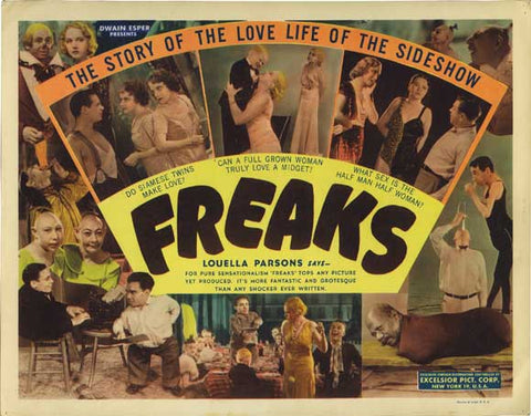Freaks 22 x 28 Movie Poster - Half Sheet Style A