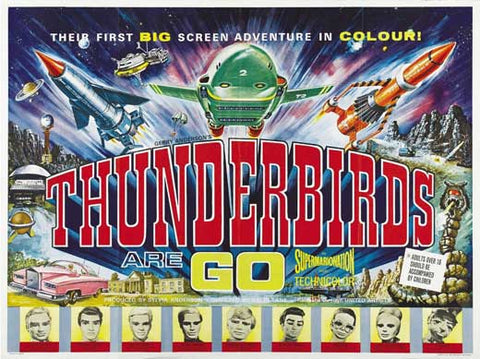 Thunderbirds Are Go 30 x 40 Movie Poster UK - Style A