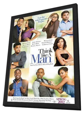 Think Like a Man 11 x 17 Movie Poster - Style A - in Deluxe Aluminum Frame