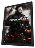 The Expendables 2 11 x 17 Movie Poster - Style C - in Deluxe Aluminum Frame
