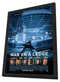 Man on a Ledge 11 x 17 Movie Poster - Style A - in Deluxe Aluminum Frame
