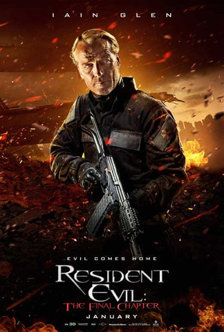 Resident Evil: The Final Chapter 27 x 40 Movie Poster - Style I