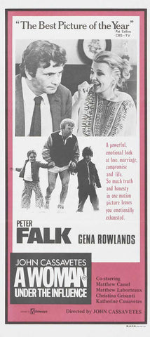 A Woman Under the Influence 13 x 30 Movie Poster - Australian Style A
