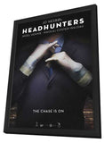 Headhunters 11 x 17 Movie Poster - Norwegian Style A - in Deluxe Aluminum Frame