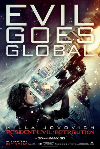 Resident Evil: Retribution 27 x 40 Movie Poster - Style C