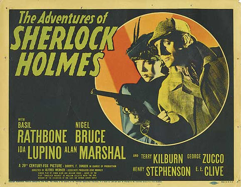 The Adventures of Sherlock Holmes 11 x 17 Movie Poster - Style D