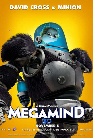 Megamind 11 x 17 Movie Poster - Style F