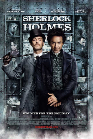 Sherlock Holmes 27 x 40 Movie Poster - Style E