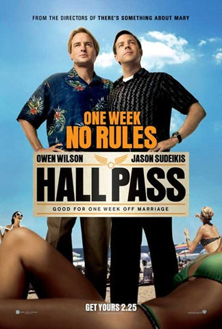 Hall Pass 11 x 17 Movie Poster - Style A