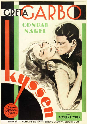 The Kiss 11 x 17 Movie Poster - Swedish Style A