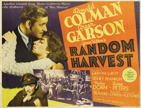 Random Harvest 22 x 28 Movie Poster - Half Sheet Style A