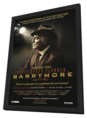 Barrymore 11 x 17 Movie Poster - Style A - in Deluxe Aluminum Frame