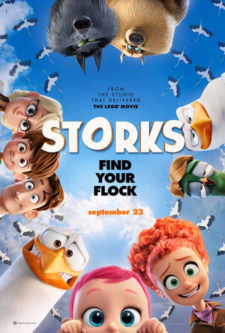 Storks 11 x 17 Movie Poster - Style A