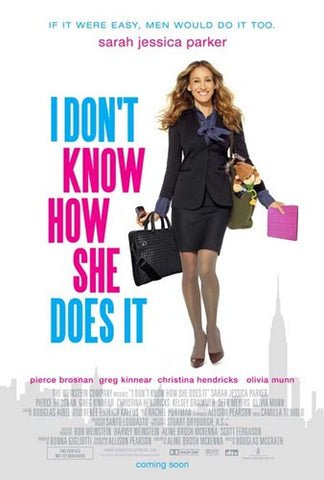 I Don't Know How She Does It Movie Poster Print
