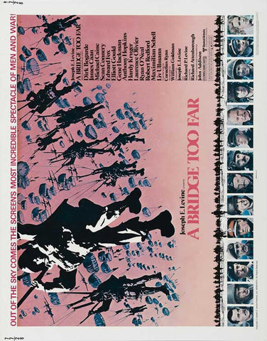 A Bridge Too Far 22 x 28 Movie Poster - Half Sheet Style A