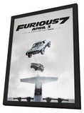 Furious 7 11 x 17 Movie Poster - Style C - in Deluxe Aluminum Frame