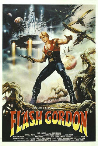 Flash Gordon 11 x 17 Movie Poster - Spanish Style A