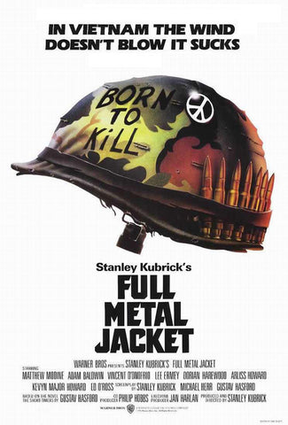 Full Metal Jacket 11 x 17 Movie Poster - Style J