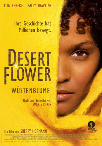 Desert Flower 11 x 17 Movie Poster - Swiss Style C