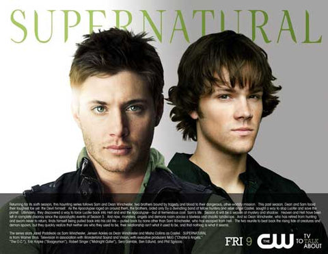 Supernatural (TV) 11 x 14 TV Poster - Style A