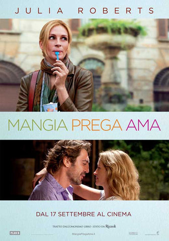 Eat Pray Love 11 x 17 Movie Poster - Italian Style A