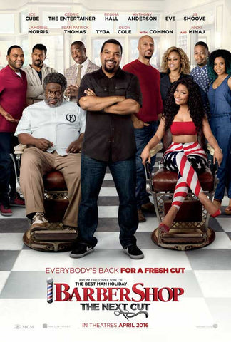 Barbershop: The Next Cut 27 x 40 Movie Poster - Style A