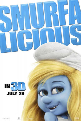 The Smurfs 11 x 17 Movie Poster - UK Style C