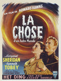 The Thing from Another World 27 x 40 Movie Poster - Belgian Style A
