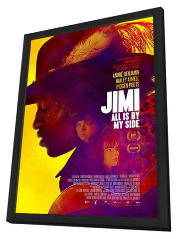 Jimi: All is By My Side 11 x 17 Movie Poster - Style A - in Deluxe Aluminum Frame